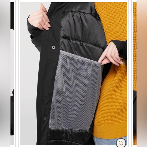 NWOT Houdini Insulated Fall In Women’s Parka Coat - True Black - Retail $700 - Picture 10 of 16